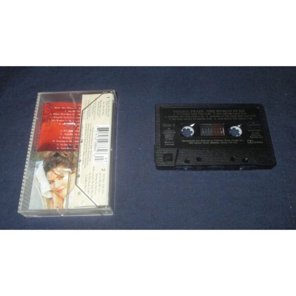 Shania Twain - The Woman in Me on cassette (Polygram Records Canada, 1995) - Picture 2 of 4